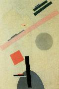 suprematist painting, Kasimir Malevich